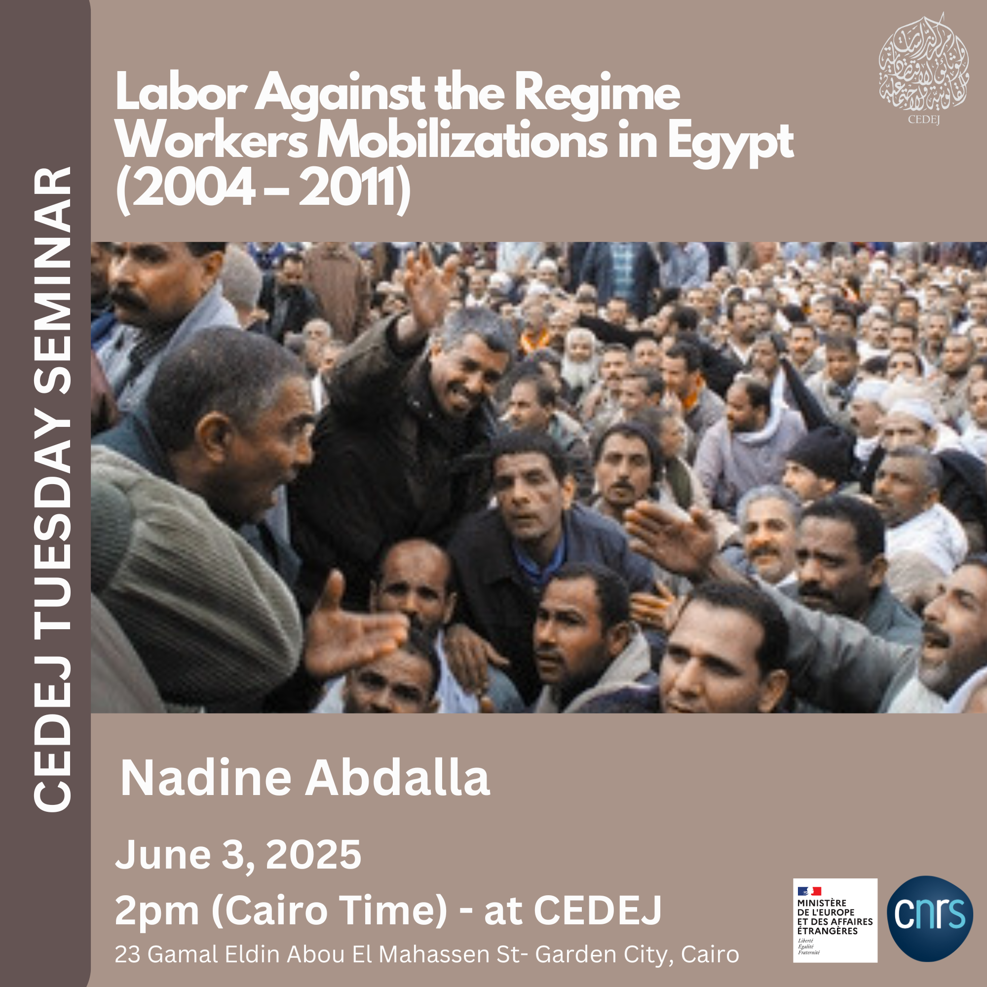 Tuesday Seminar Nadine AbdAllah June 2025 1