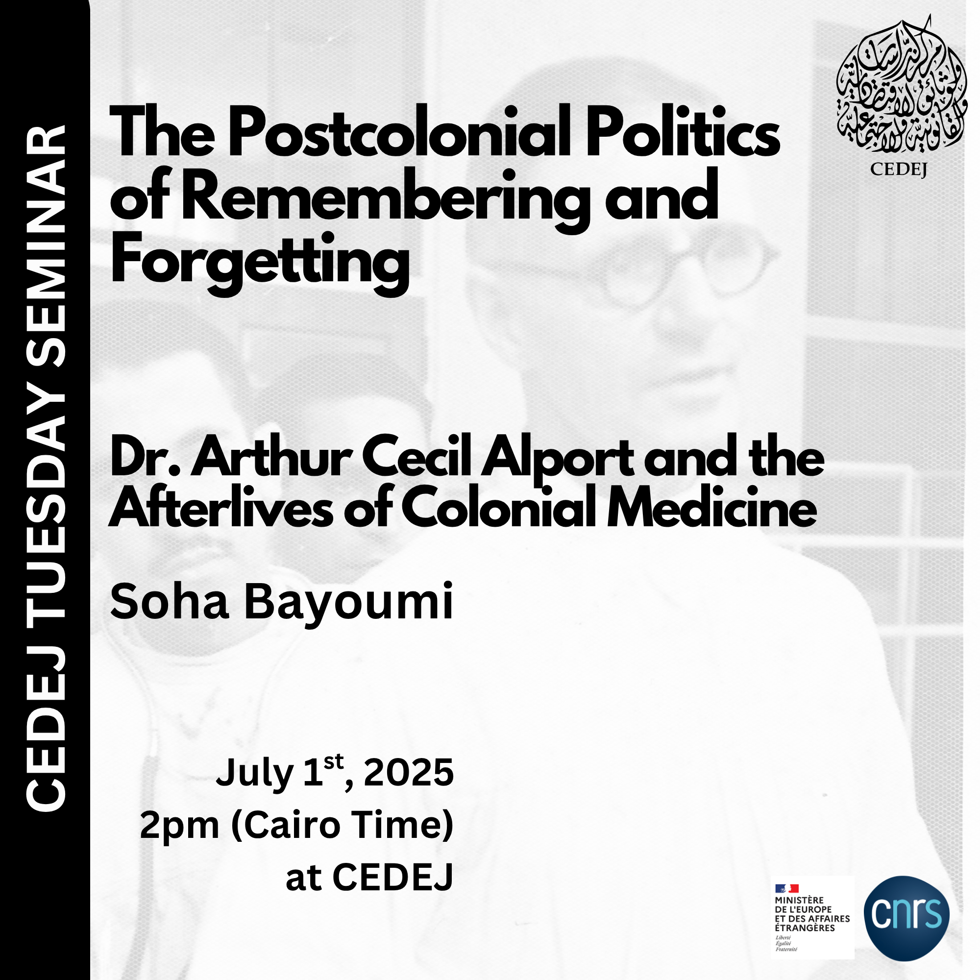 Tuesday seminar S.Bayoumi July 2025