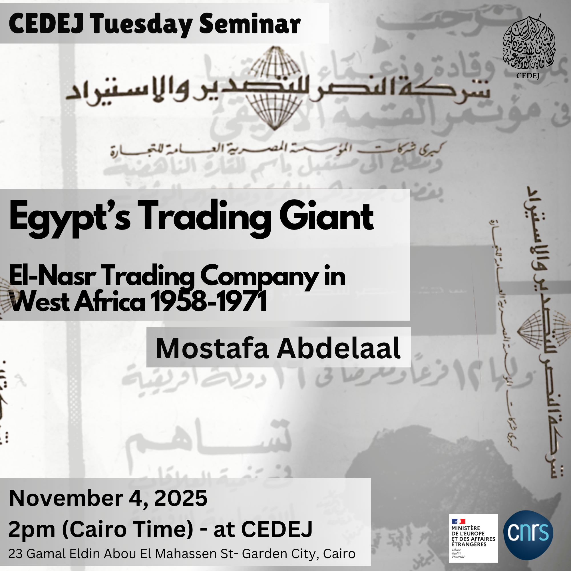 Tuesday Seminar M.Abdelaal November 2025