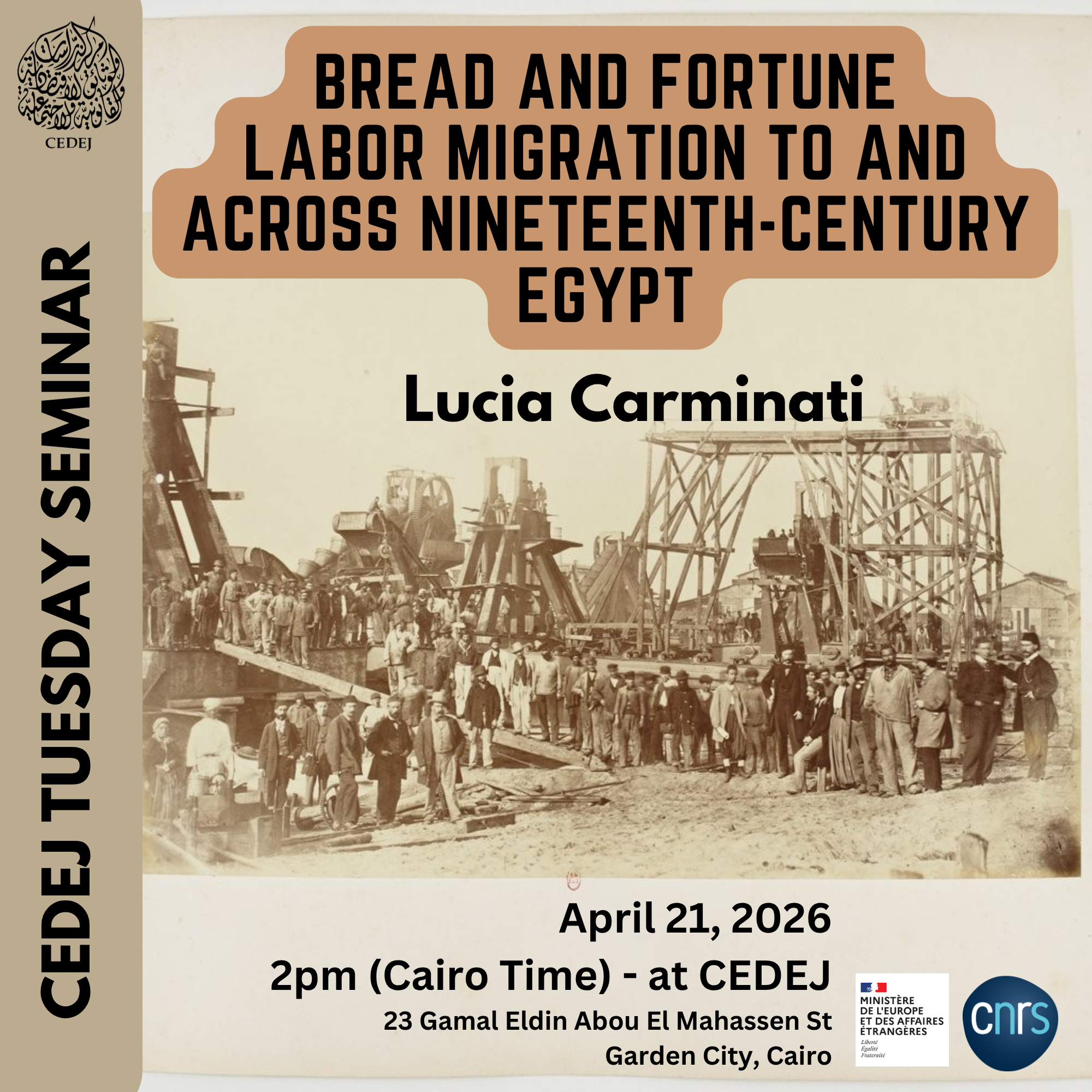 Tuesday seminar Daniel Meier April 26 1